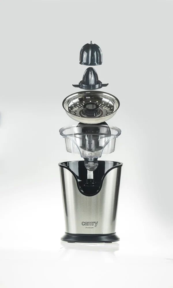 Camry CR 4006 Professionelle Zitruspresse Edelstahl 500 Watt