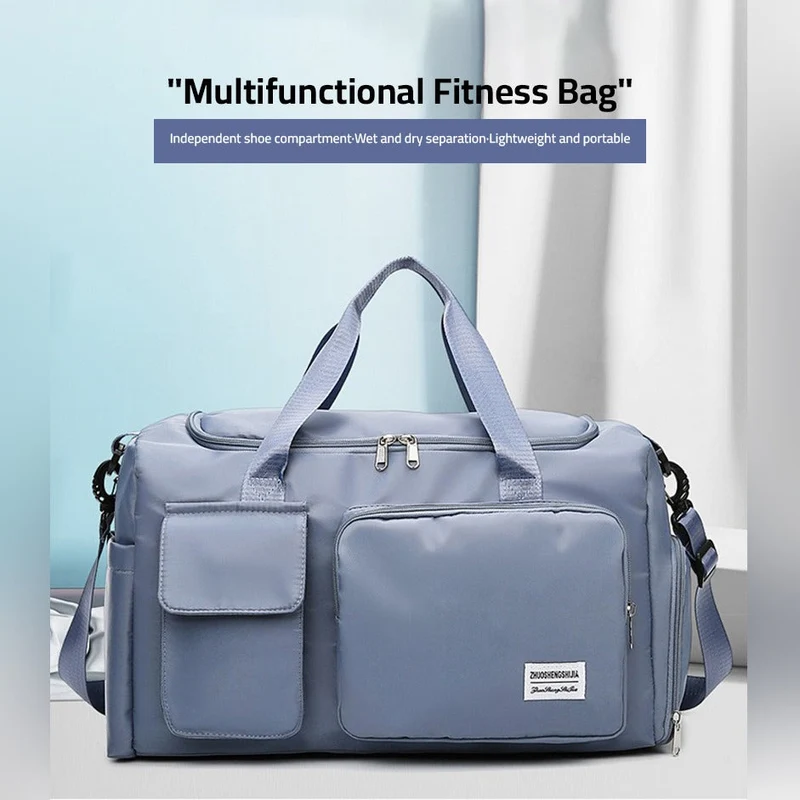 Sandsberg | Reisetasche Sport-Duffle | Mehrere Fächer mit Schuhfach