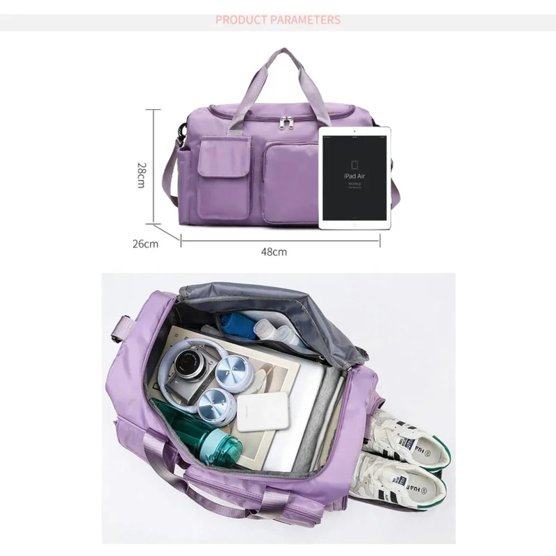 Sandsberg | Reisetasche Sport-Duffle | Mehrere Fächer mit Schuhfach