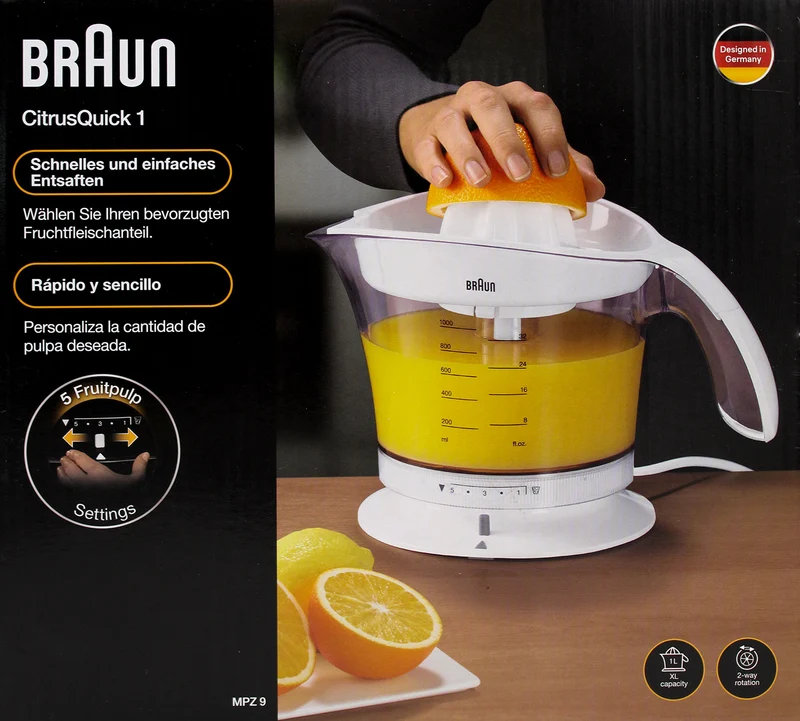 Braun MPZ 9 Zitruspresse
