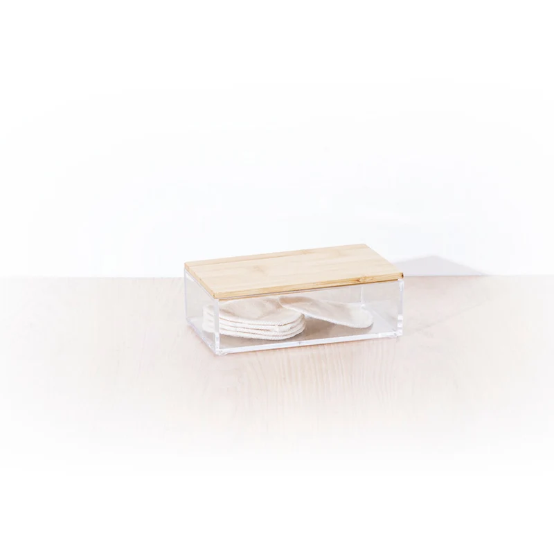 Aufbewahrungsbehälter mit Bambusdeckel 16x9,5 cm Five® - Selena