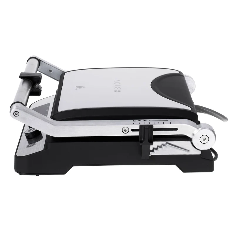 Adler AD 3059 Elektrischer Grill LED 2in1 Tischgrill und Kontaktgrill