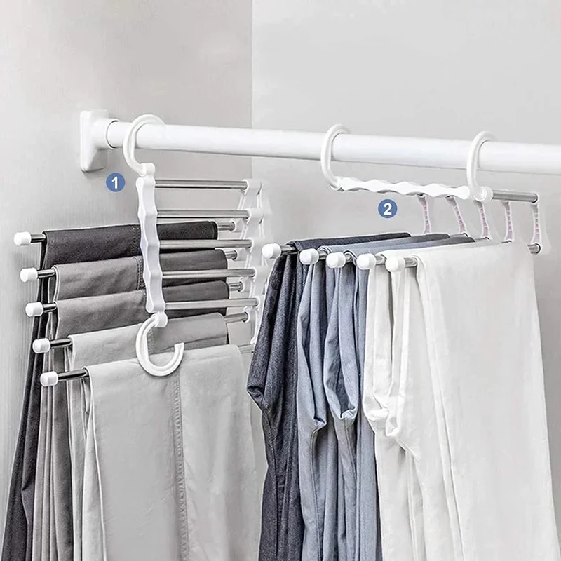 Beperkte Korting - FoldPro™ Vouwbare 5-in-1 Kledinghanger | 50% KORTING ENKEL TIJDELIJK