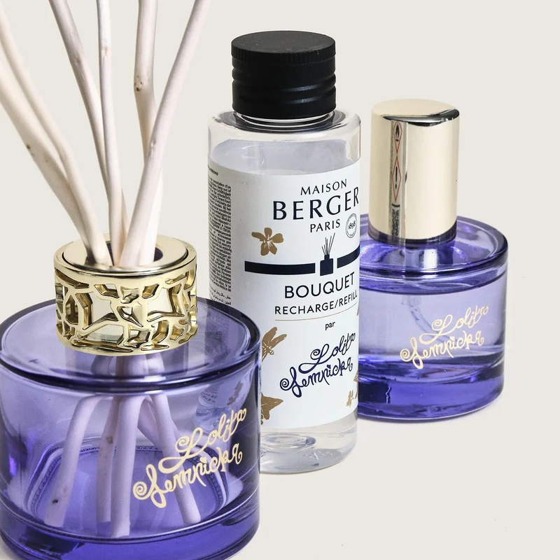 Maison Berger Geschenkset Duo Lolita Lempicka – Duftstäbchen 80 ml & Raumspray 50 ml – Lila
