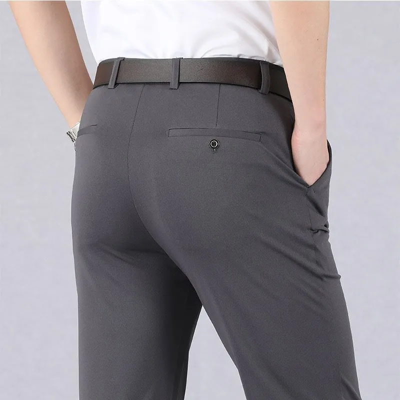 50% Korting - MasonPro - High Stretch Heren Klassieke Broek - Beperkte Aanbieding