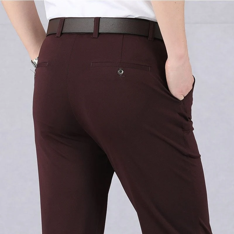 50% Korting - MasonPro - High Stretch Heren Klassieke Broek - Beperkte Aanbieding