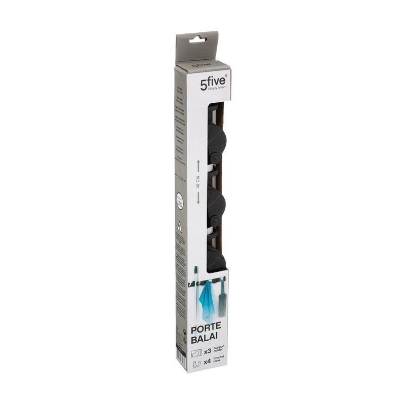 Besenhalter mit Aufhängehaken Five®