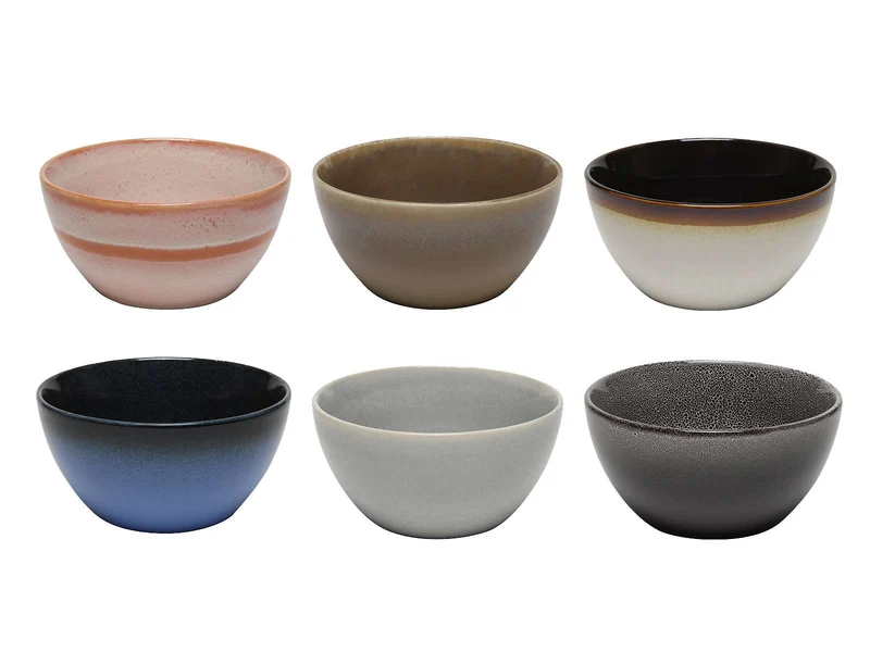 Studio Tavola Geschirrset Earth 30-teilig / 6 Personen - 6 Dinner-Teller, 6 Frühstücksteller, 6 Schalen, 6 Kaffeetassen und 6 Kaffeebecher