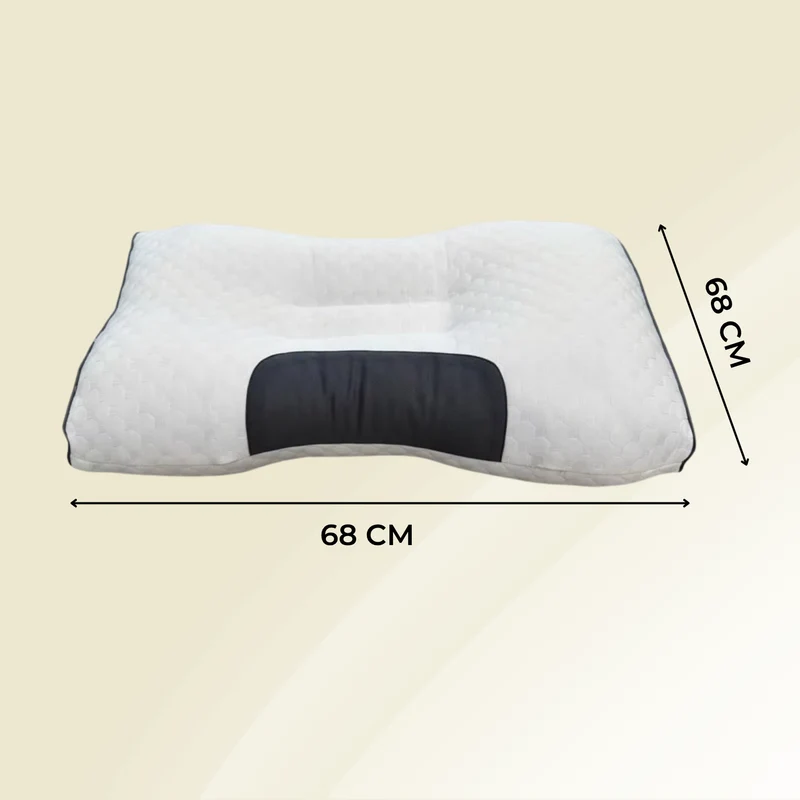 Orthopedisch Nekkussen OrthoRest | Ergonomische Contour | Geheugen-schuim | Ademend
