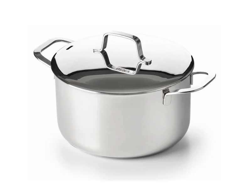 Beka Topfset Maestro 6-teilig - ohne / keramische Antihaftbeschichtung - geeignet für alle Wärmequellen (Kochpannen, Stielkasserolle & Bratpfannen)