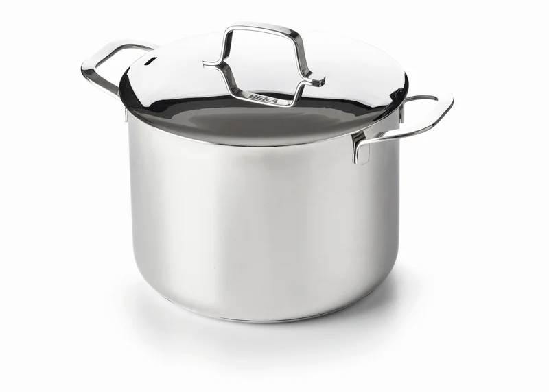 Beka Suppenpfanne Maestro RVS mit Deckel ø 24 cm / 7,4 Liter - geeignet für alle Wärmequellen