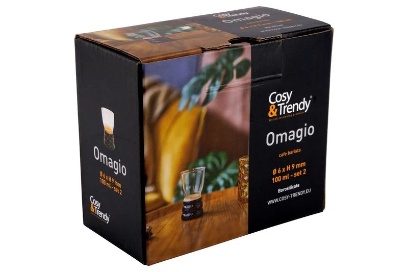 Cosy & Trendy Espresso Gläser Omagio Cafe 100 ml - 2 Stück
