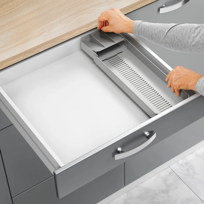 Besteckkasten verstellbar Metaltex