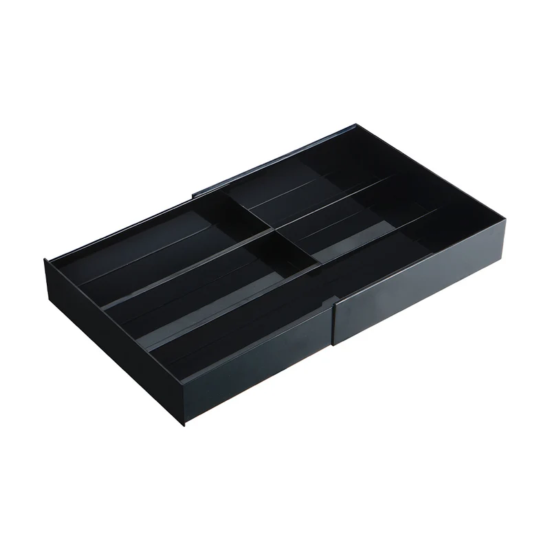 Besteckkasten ausziehbar schwarz Yamazaki