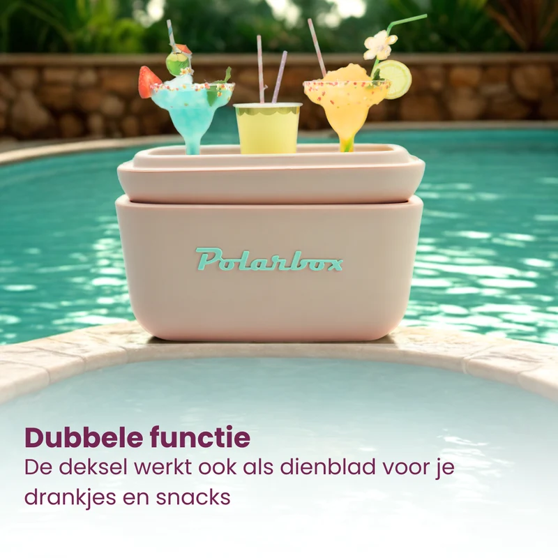 Polarbox Kühlbox mit Schultergurt - Hellblau - 12 Liter