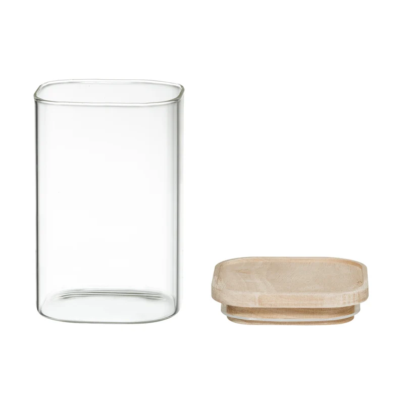 Vorratsgläser mit Holzdeckel 4-teilig Five®