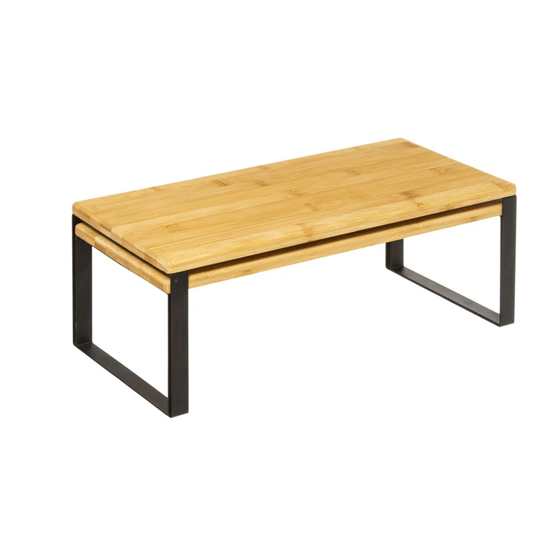 Bambusregal Küchenschrank Five® - Blackwood