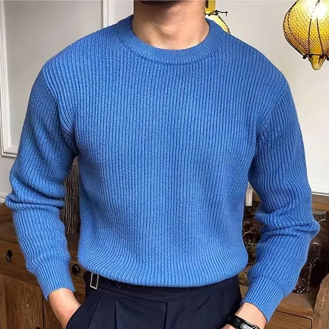 Klassieke trui voor mannen | Warm