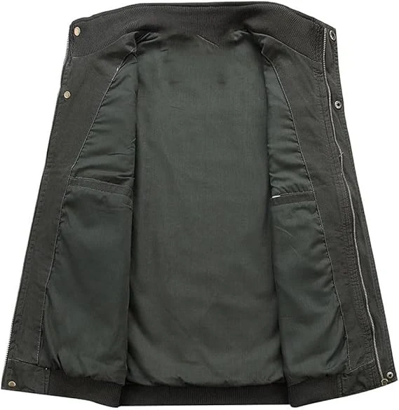 Vintage multi-pocket gilet voor mannen | Mouwloos
