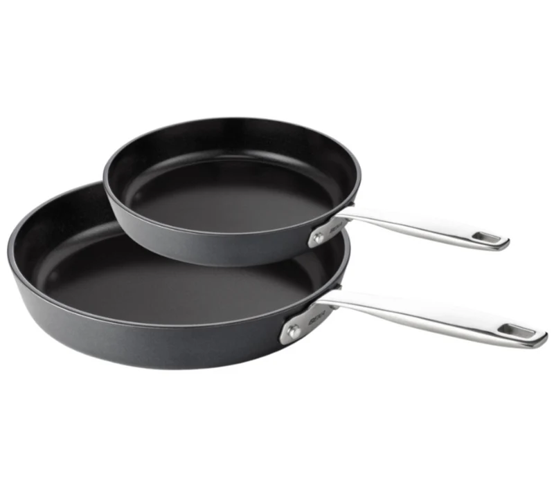 Beka Bratpfannenset Maestro Alu 2-teilig Ø 24 und 28 cm – geeignet für alle Wärmequellen – ohne Antihaftbeschichtung