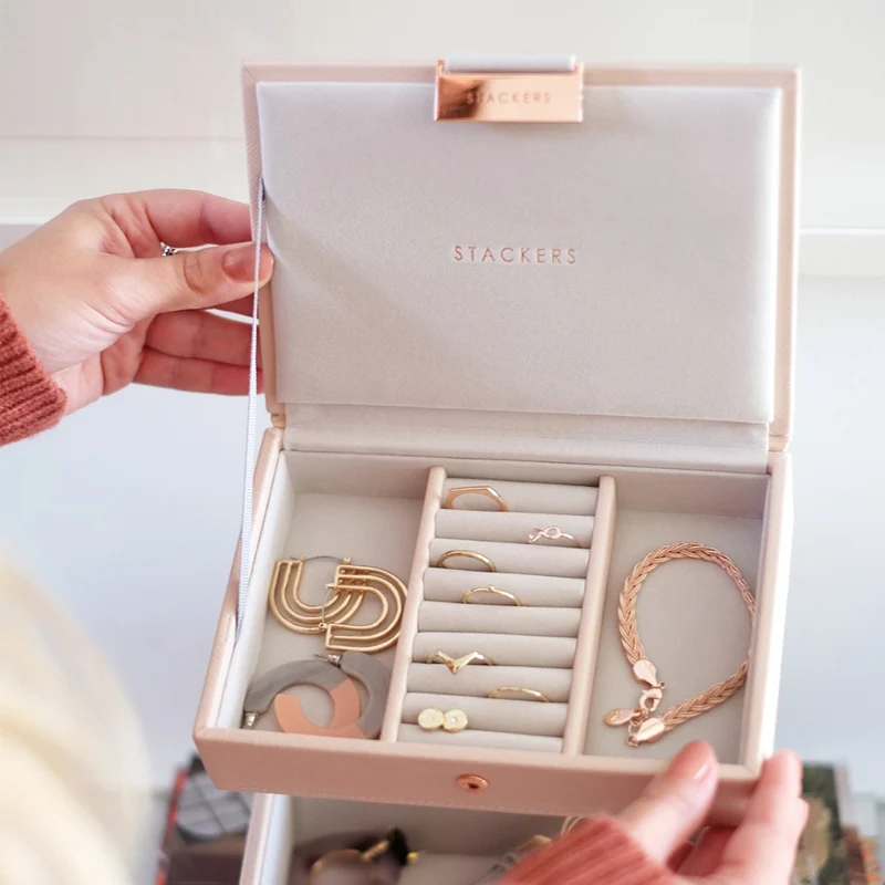 Schmuckkästchen Stackers Mini - Blush Pink