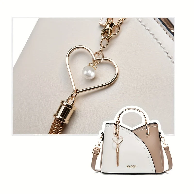 Luxe leren handtas voor dames | Klein