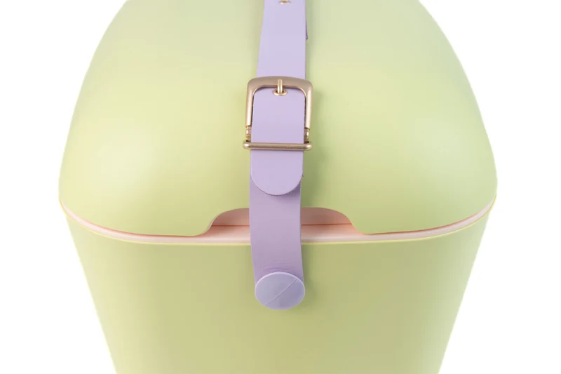 Polarbox Kühlbox mit Schultergurt - Lime Lilac - 12 Liter