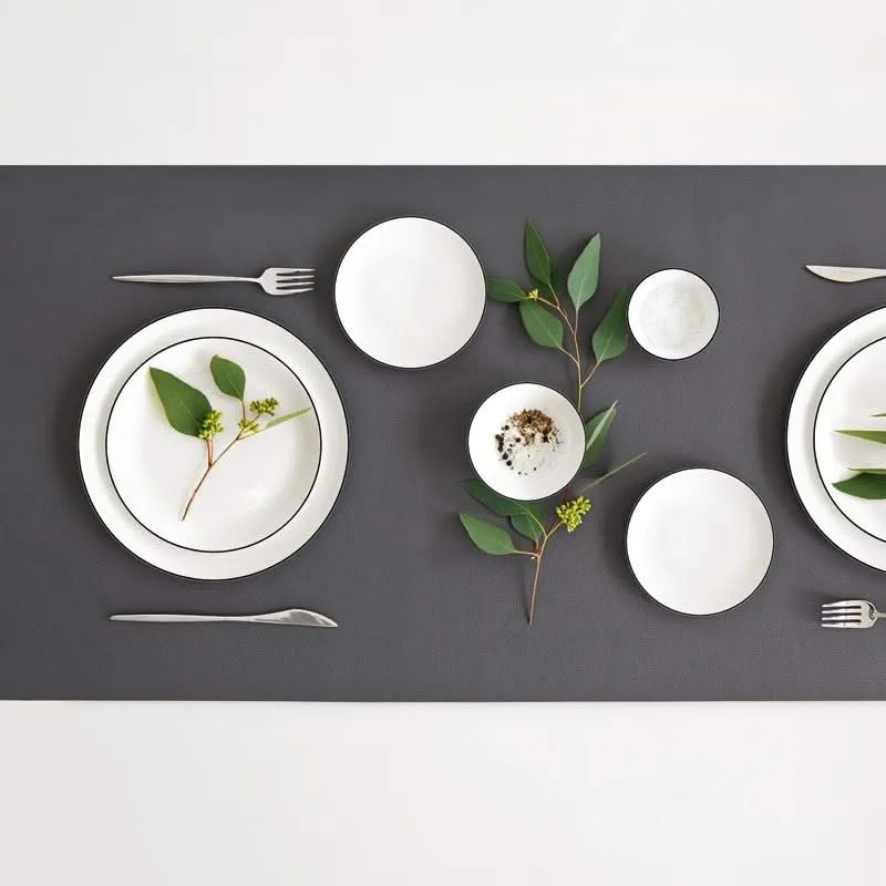ASA Selection Speiseteller A Table Ligne Noire ø 26,5 cm - 4 Stück