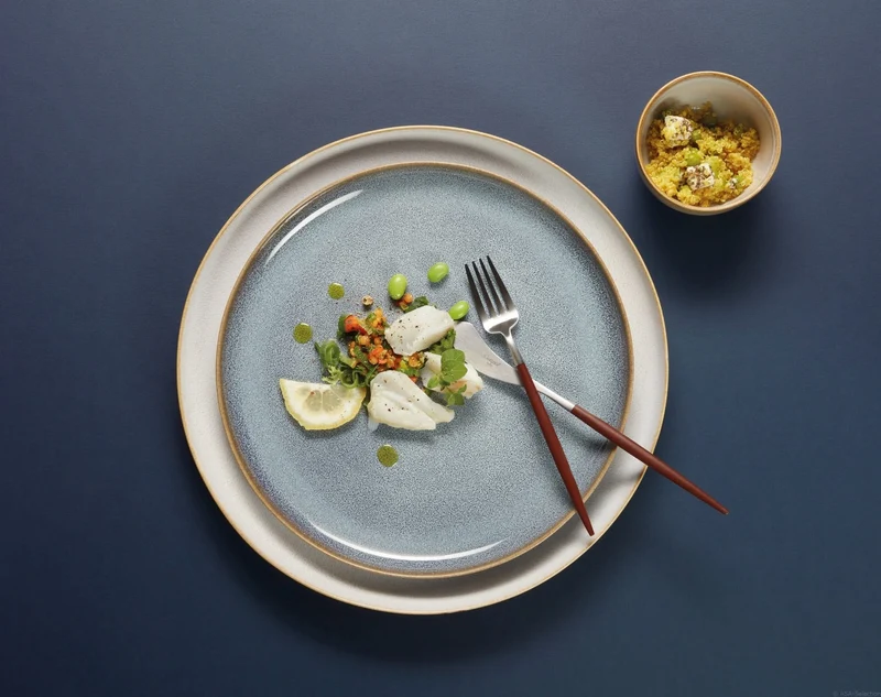 ASA Selection Speiseteller Saisons Denim ø 26,5 cm - 4 Stück