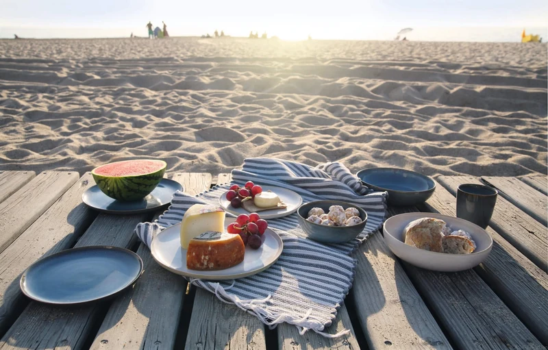 ASA Selection Frühstücksteller / Dessertteller Saisons Sand ø 21 cm - 4 Stück