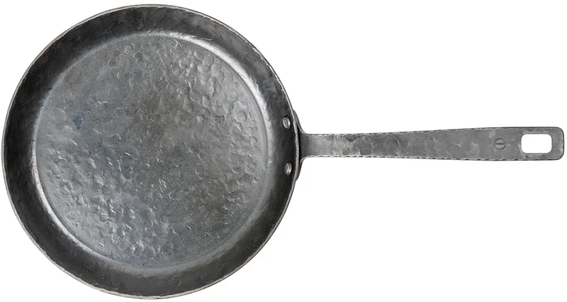 Forged Bratpfanne Carbonstahl Ø 28 cm – geeignet für alle Wärmequellen – geeignet für BBQ