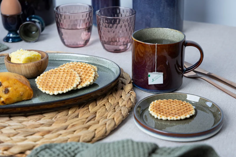 Cosy & Trendy Tassen / Becher Quintana Green - 450 ml - 4 Stück