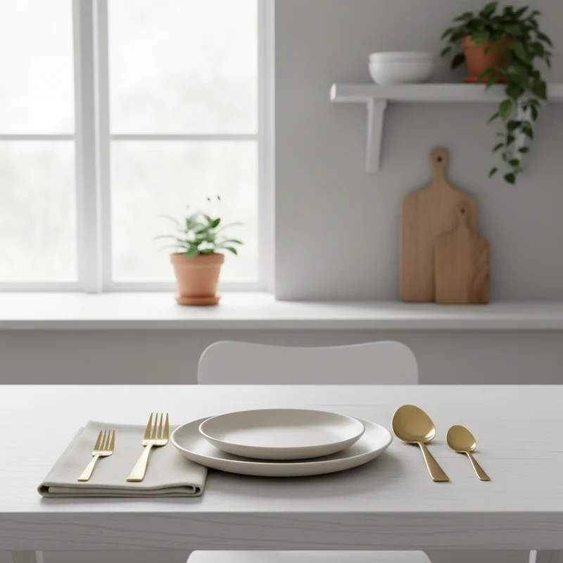 Studio Tavola Besteckset - Champagner - 42 Teile / 8 Personen