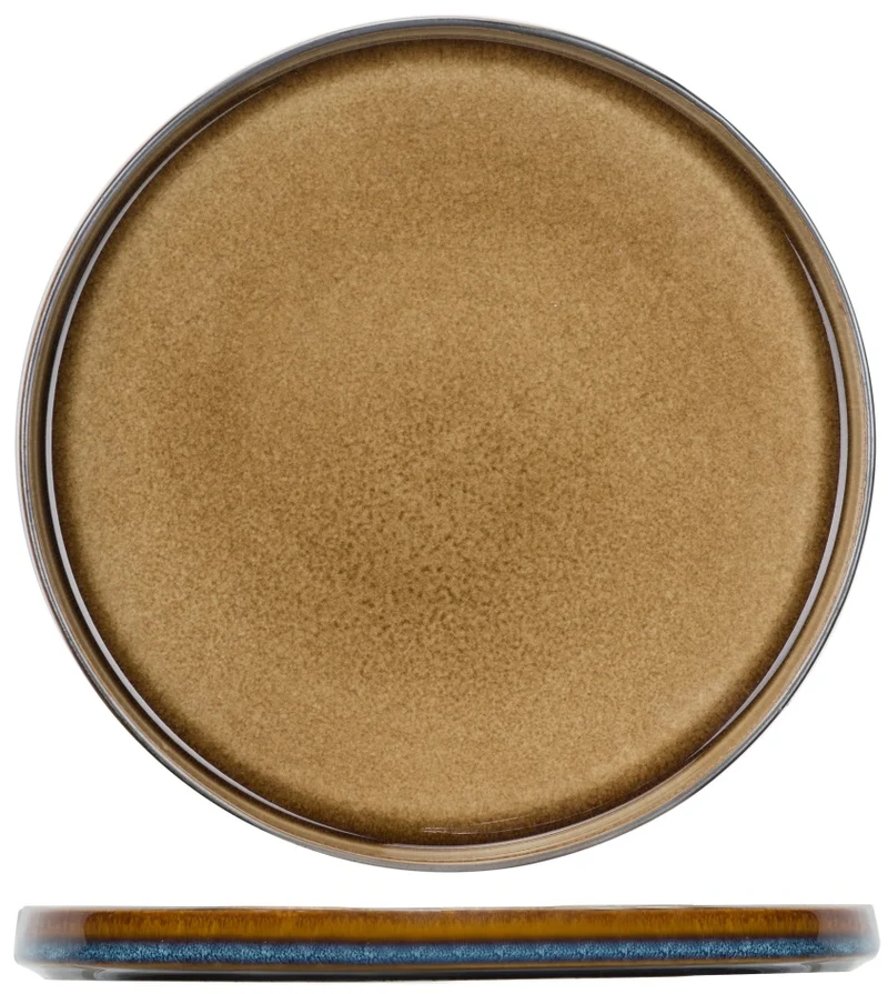 Cosy & Trendy Speiseteller Quintana Amber ø 28 cm - 4 Stück