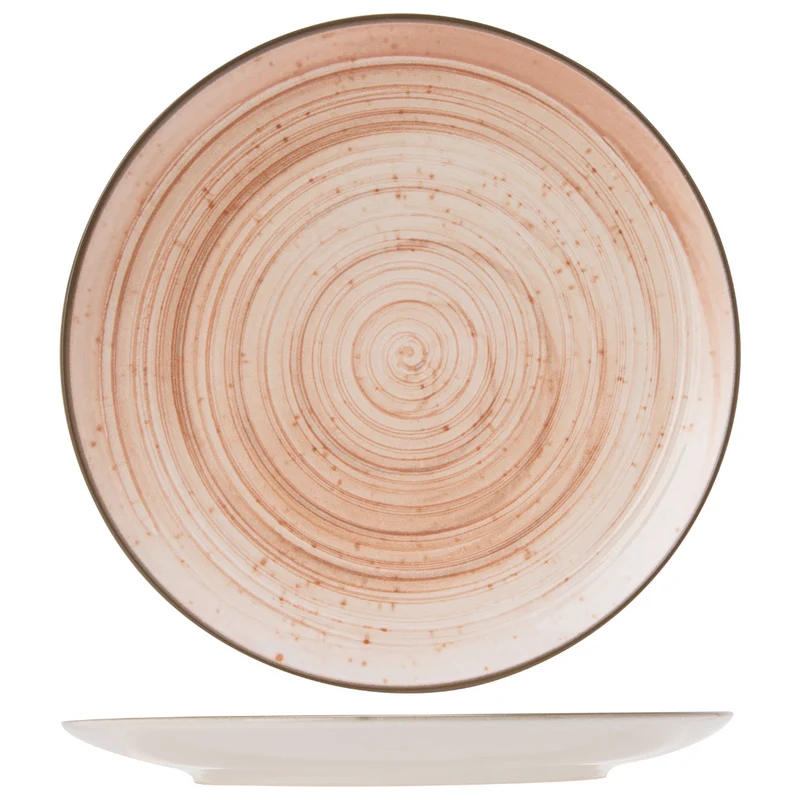 Cosy & Trendy Speiseteller Sintra Terracotta ø 26 cm - 4 Stück