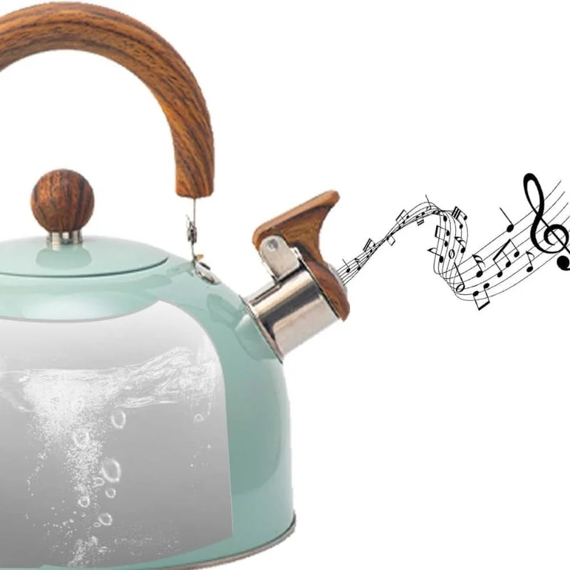 KOCHBegleiter – 3L Roestvrijstalen Kettle met Robuuste Structuur & Zachte Grip