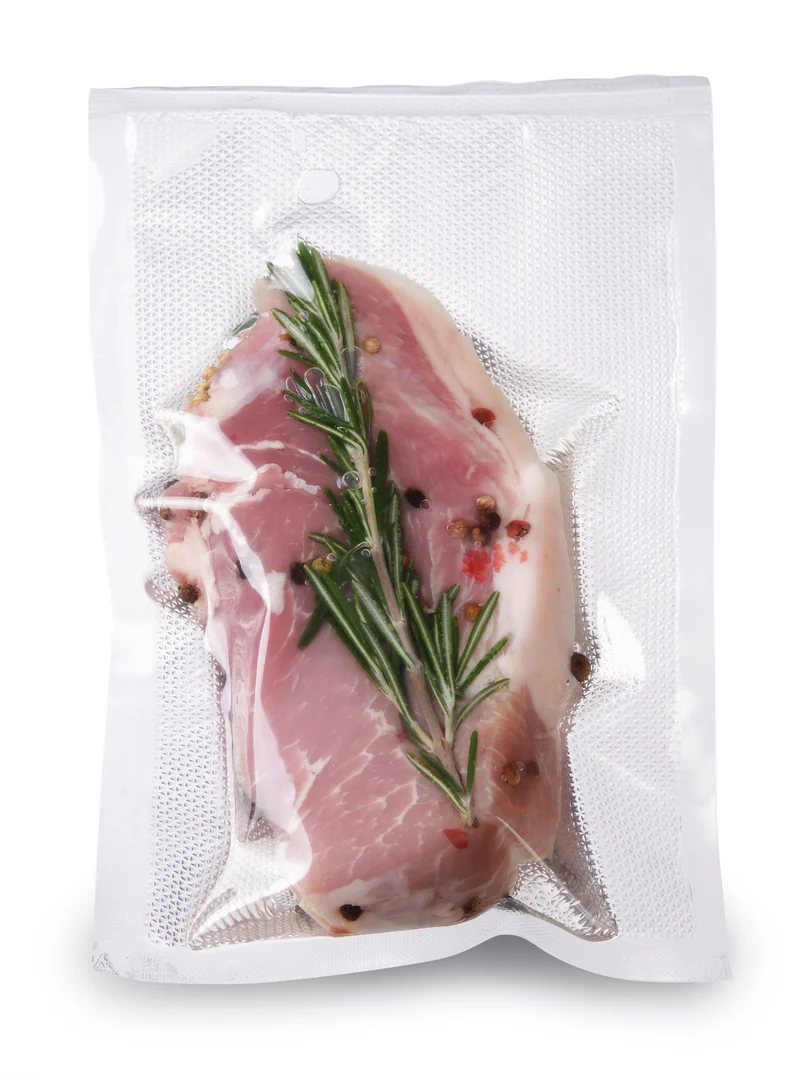Hendi Vakuumbeutel mit geprägtem Siegel auf einer Rolle – Sous Vide Beutel – 28 x 600 cm – Passend für FoodSaver Vakuumiergeräte – 2er-Pack