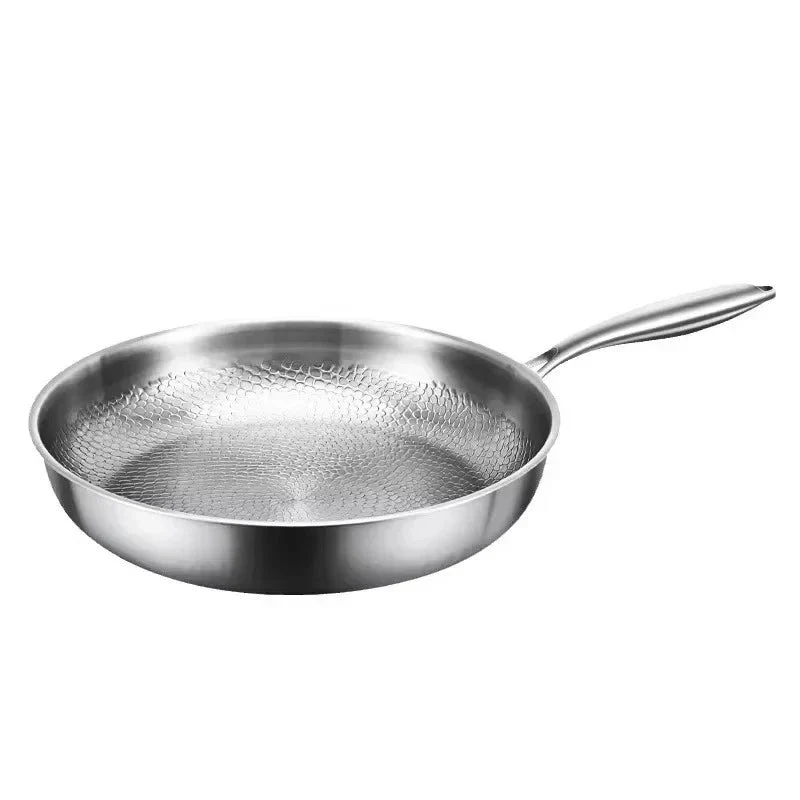 COOKVION – Titanium Gehamerde Anti-aanbak Koekenpan Voor Inductiekookplaten En Moderne Keukens