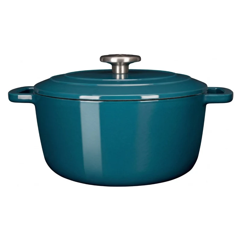 Cosy & Trendy Bräter Fontestic Gusseisen Green Heron Ø 20 cm / 2,7 Liter – emailliert