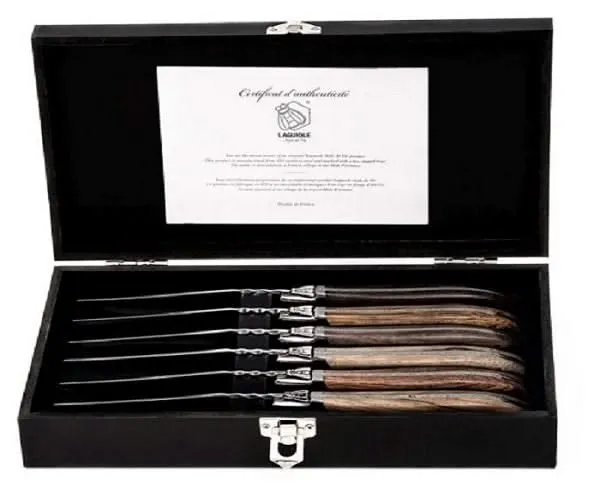 Laguiole Style de Vie Steakmesser Luxury Line - 6 Stück