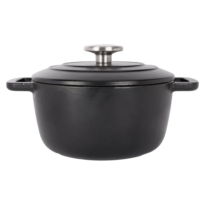 Cosy & Trendy Bräter Fontestic Gusseisen Schwarz Ø 20 cm / 2,7 Liter - Emailliert