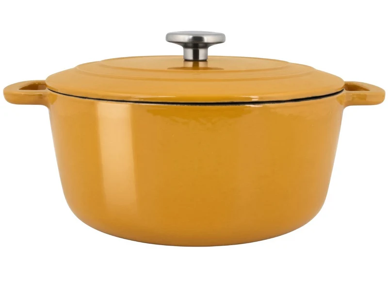 Cosy & Trendy Bräter Fontestic Gusseisen Amber Gold Ø 28 cm / 6.8 Liter – emailliert