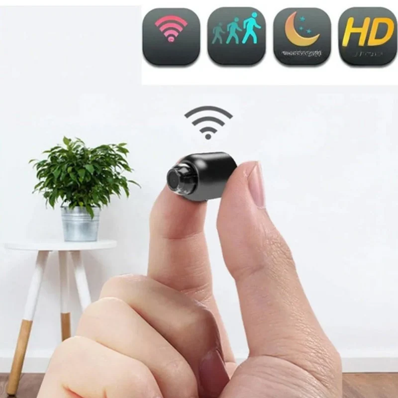Mini Bewakingscamera WLAN Nachtzicht Bewegingsdetectie