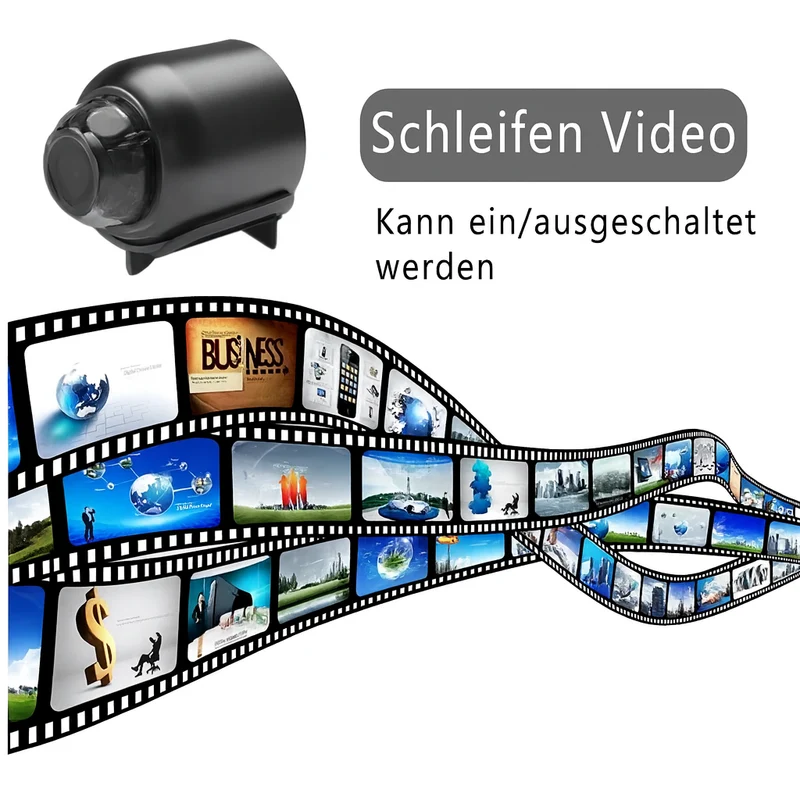 Mini Bewakingscamera WLAN Nachtzicht Bewegingsdetectie