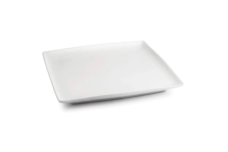 BonBistro Petitfour Teller Yong Squito 10 x 10 cm - Weiß - 6 Stück