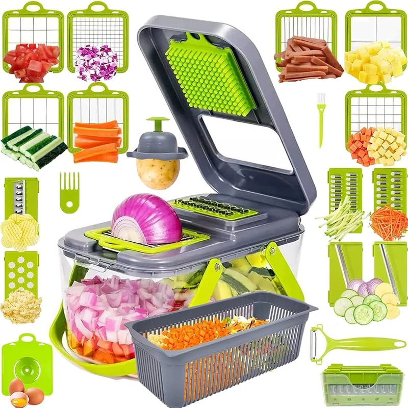 18-in-1 Groentesnijder Multifunctioneel Keukengereedschap
