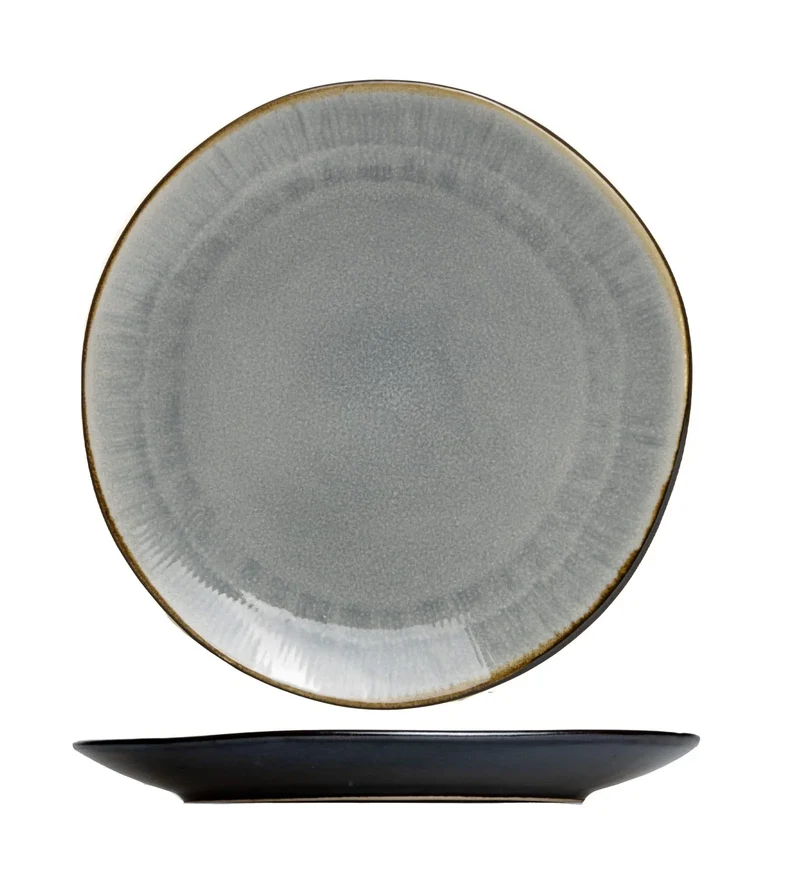 Cookinglife Frühstücksteller / Dessertteller Nola Warm Grey ø 21 cm - 6 Stück