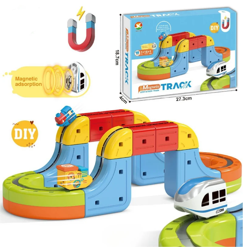 Magnetische Kubustreinset Kinderspeelgoed