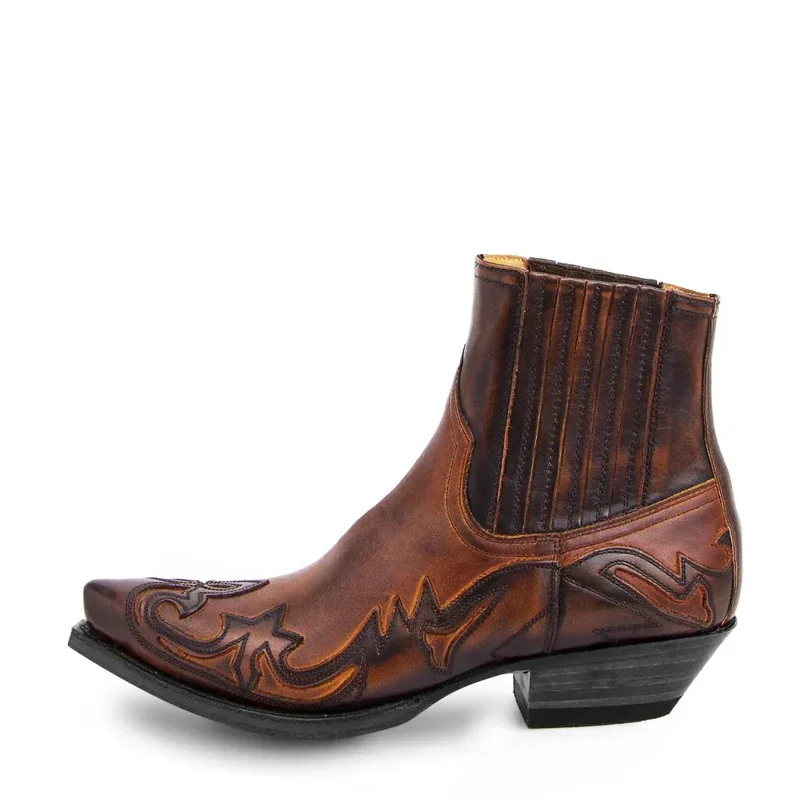 Maleni Leren Cowboylaarzen voor Heren