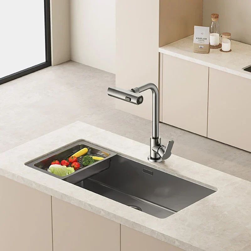 Stijlvolle Waterval Keukenkraan Elegante Functionaliteit